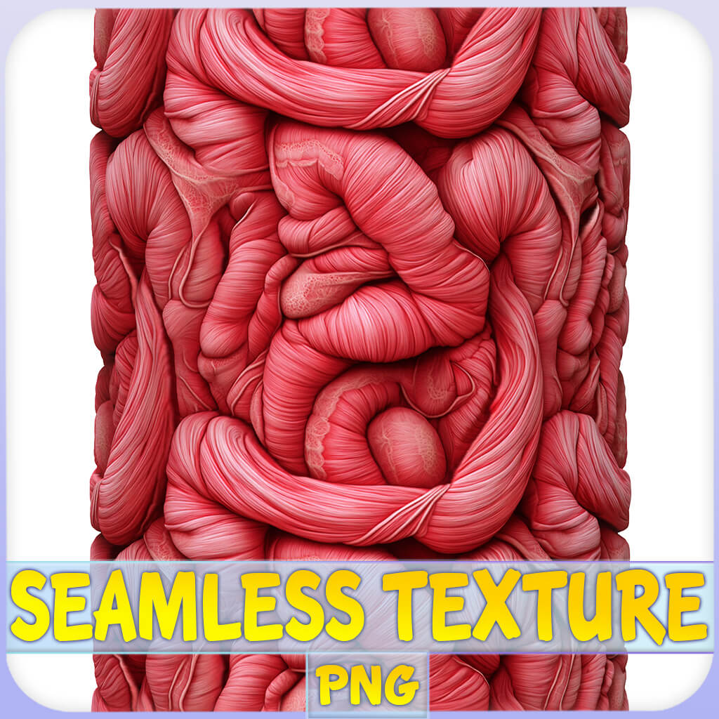 Intestine Seamless Texture by zames1992d
