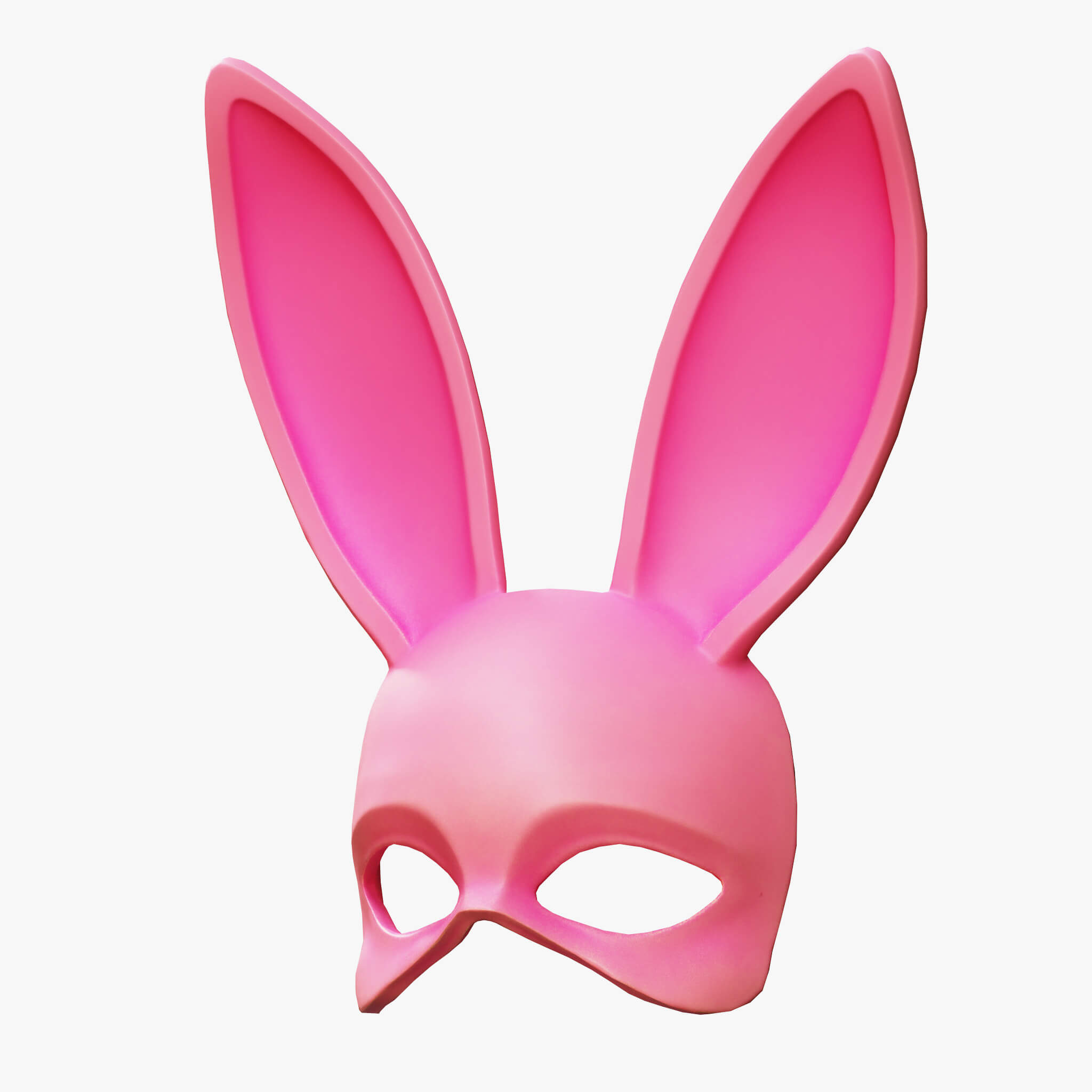 Rabbit Bunny Mask 3D Model by zames1992d