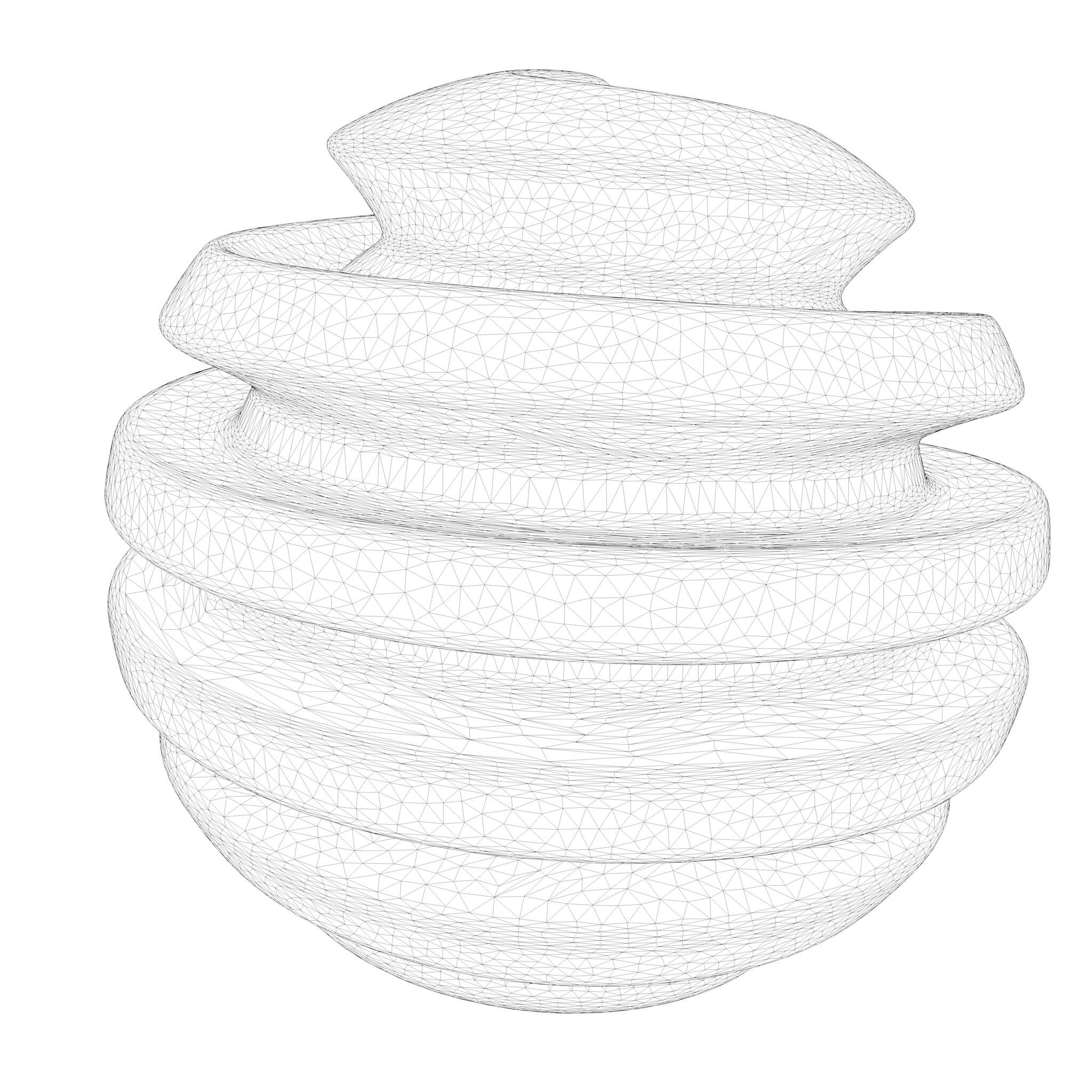 Sphere Ball Art - 3D Model by zames1992d