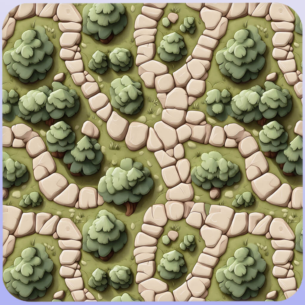 Stylized Ground Seamless Texture by zames1992d