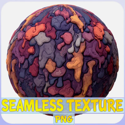 Vava Texture Stylized Lava Seamless Texture by zames1992d