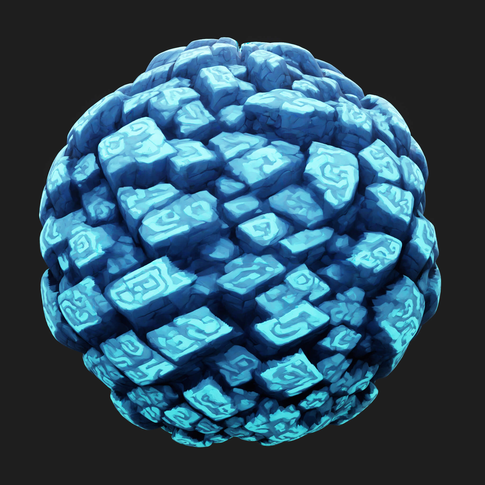 Stylized Rune Seamless Texture by zames1992d