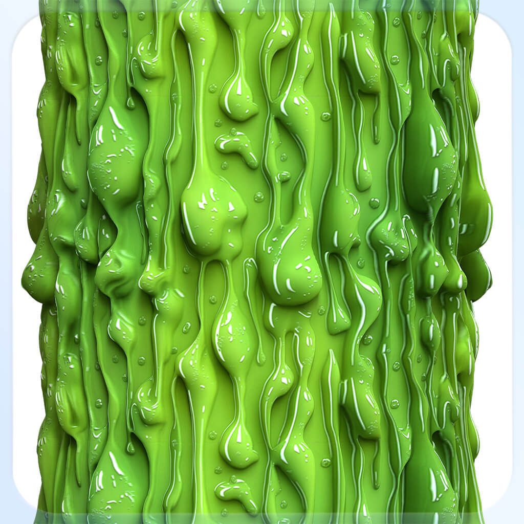Stylized Slime Seamless Texture by zames1992d