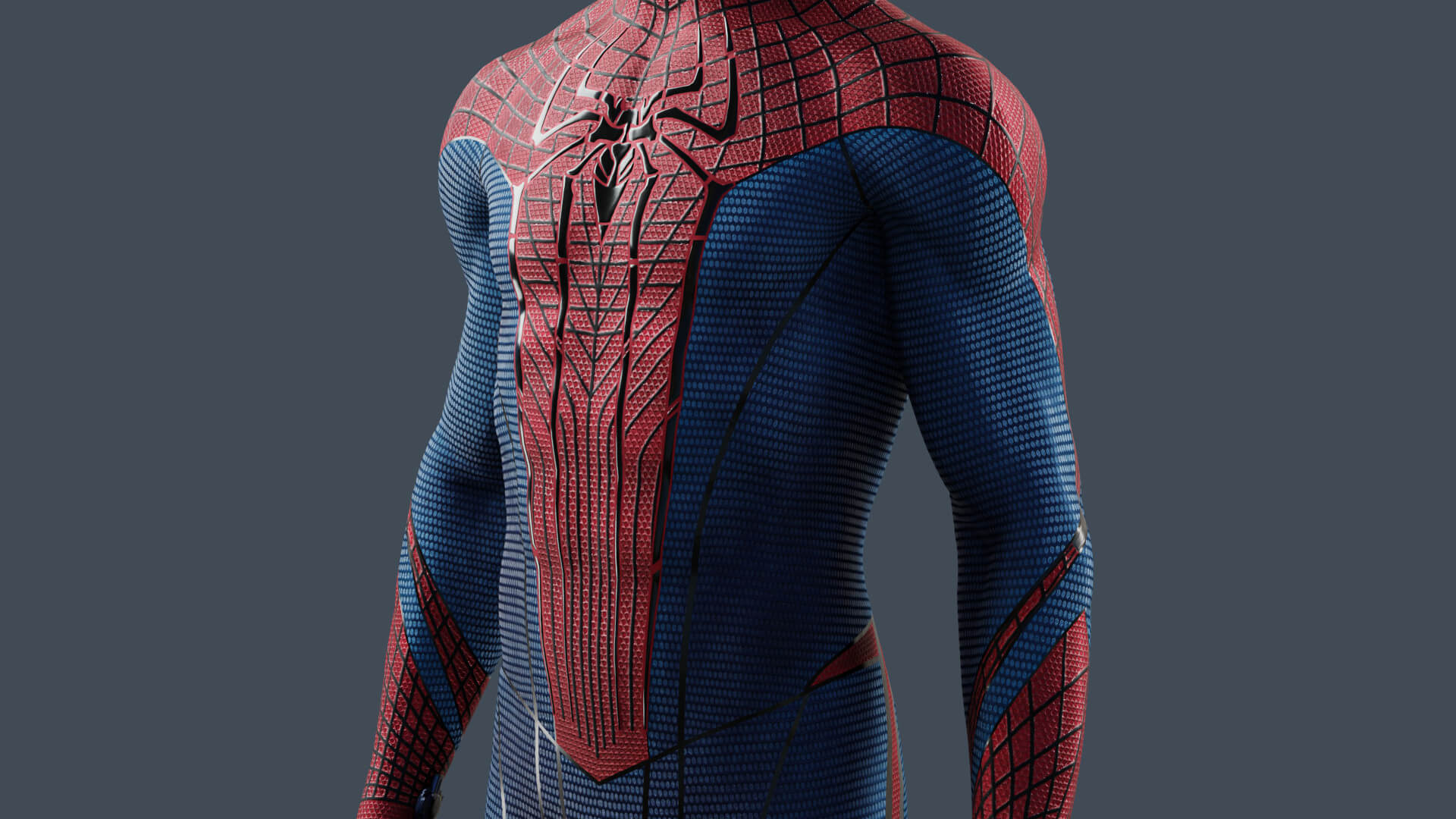 Amazing Spiderman Suit 3D Model by zampvers