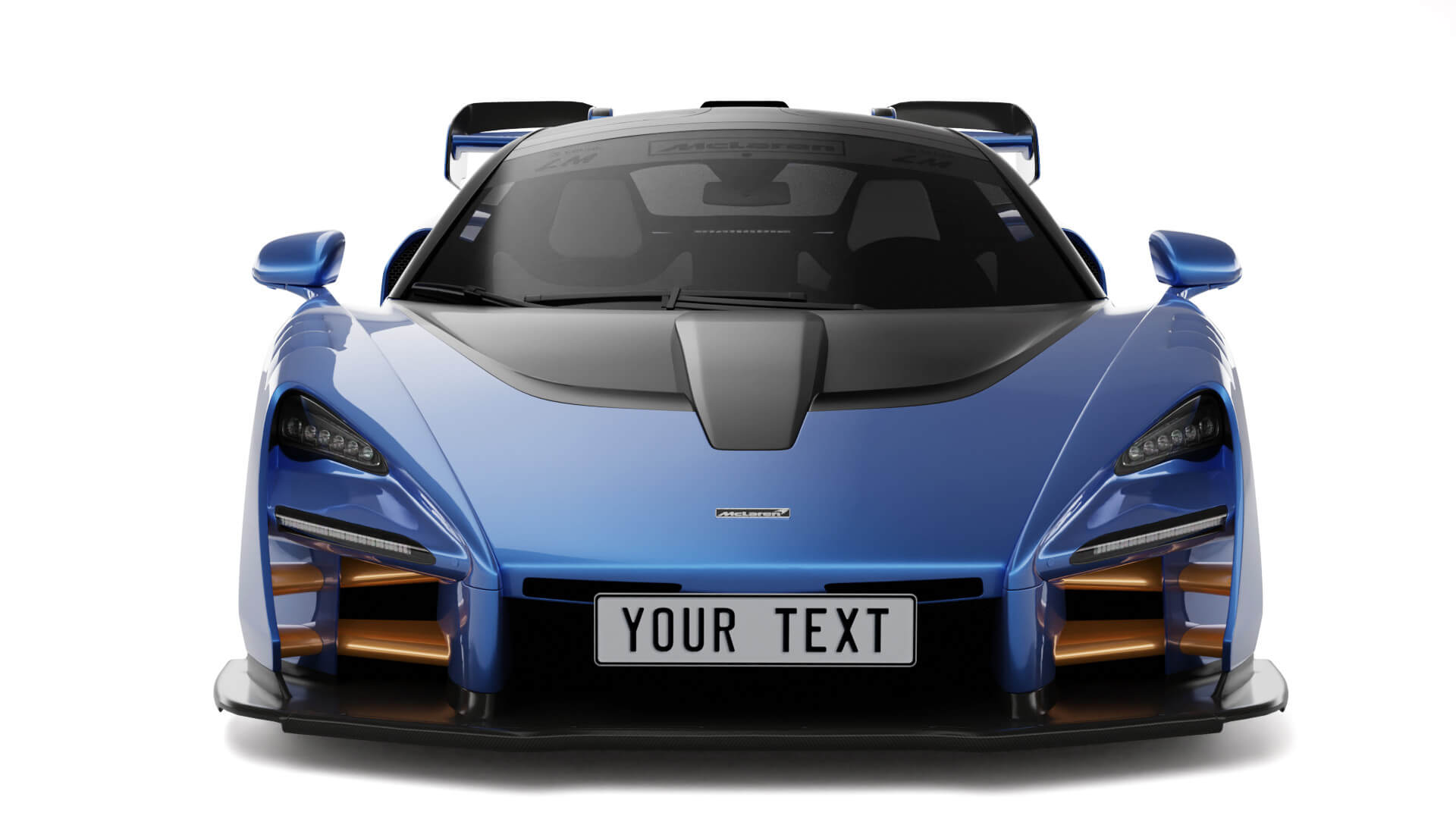 McLaren Senna LM - 3D Model by zampvers