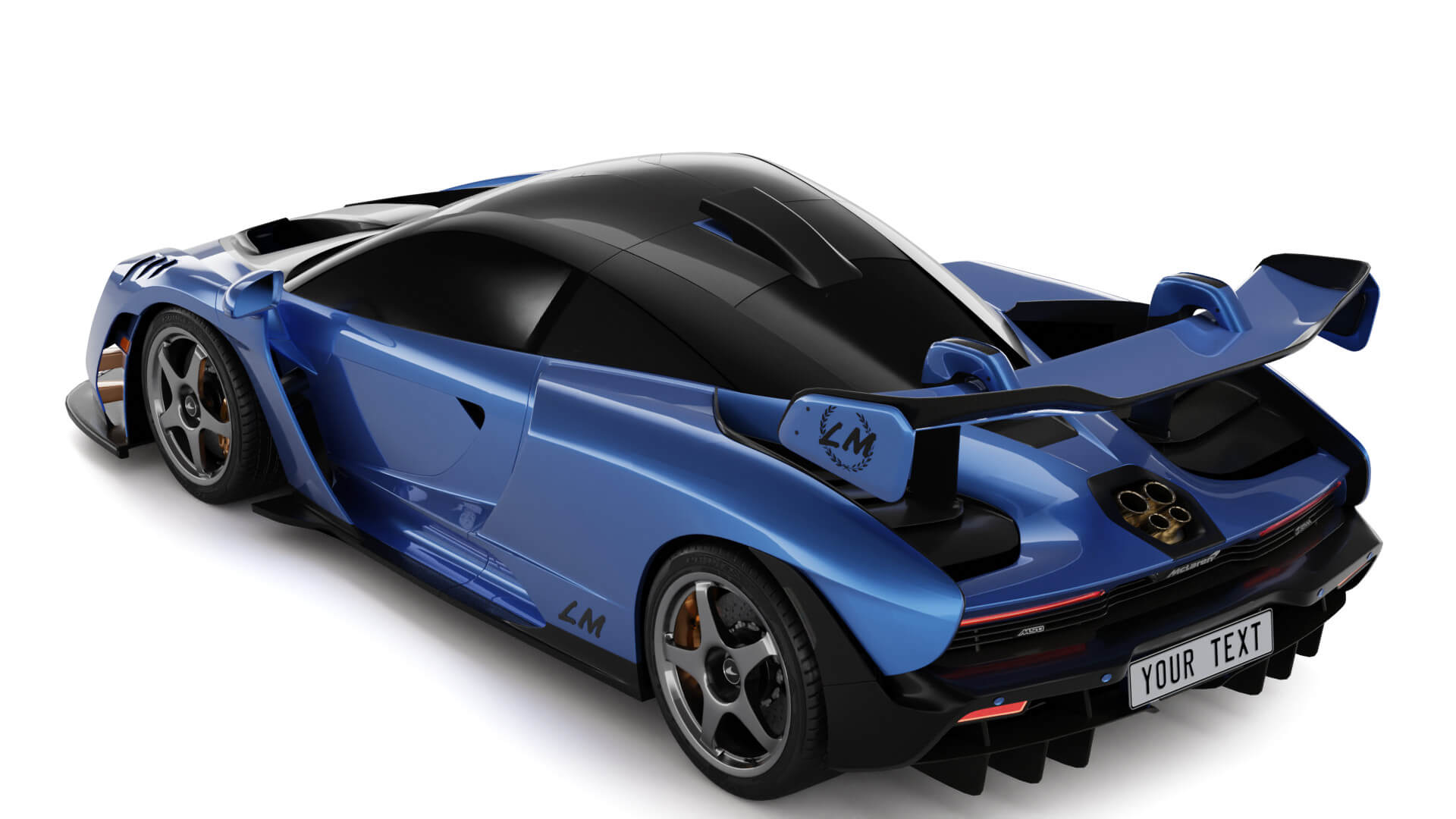 McLaren Senna LM - 3D Model by zampvers