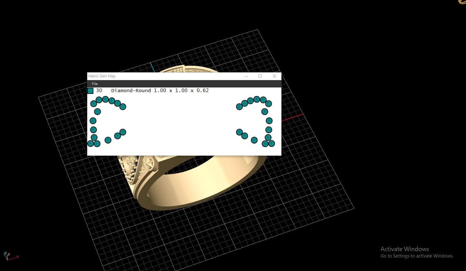 Horse Shoe Ring - 3D Model by ZaraHM