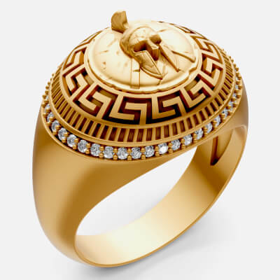 Spartacus Ring - 3D Model by ZaraHM