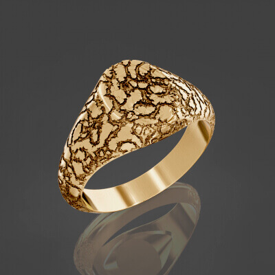 Stone Rings Model Stone Rock Ring - 3D Model by ZaraHM