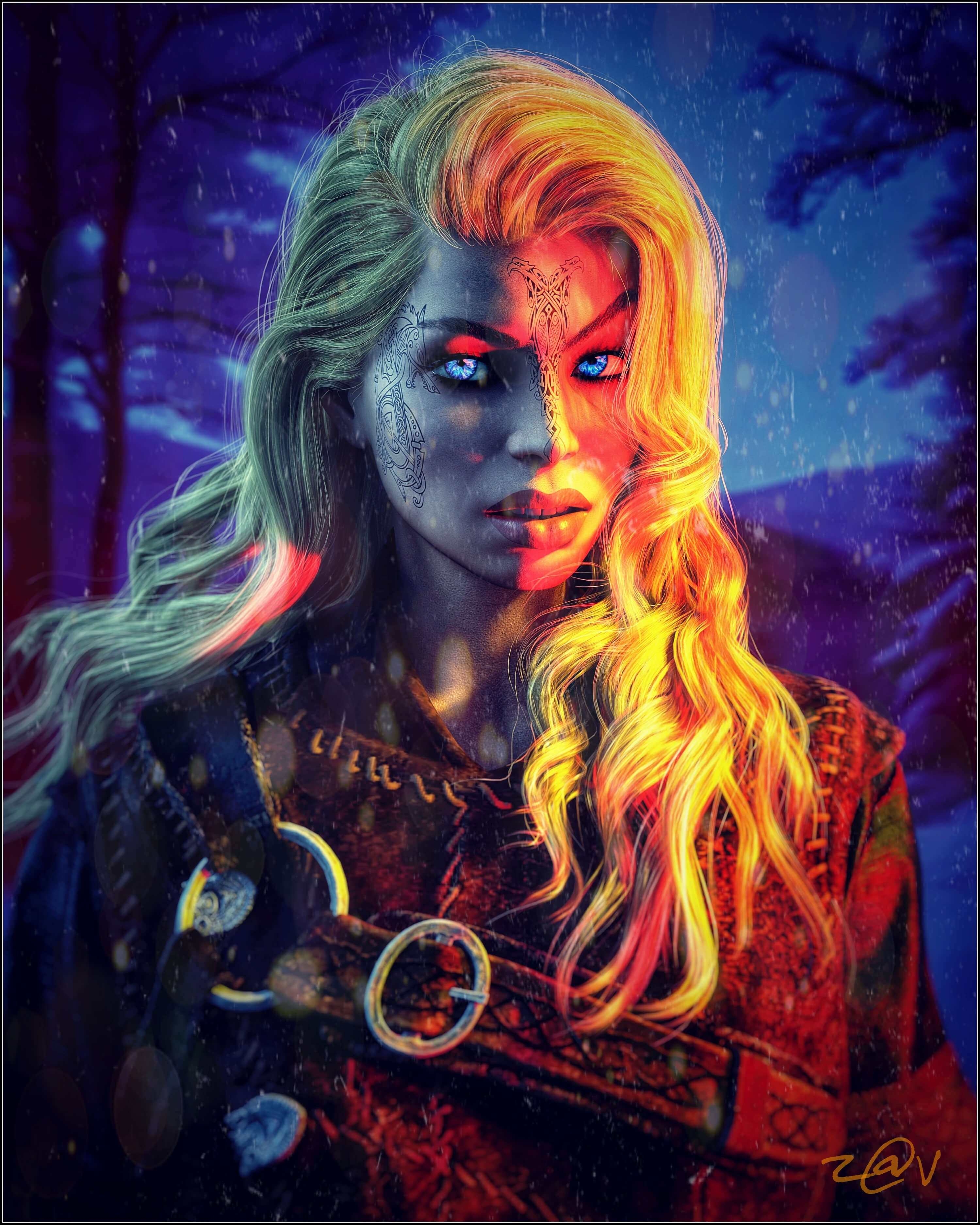 Eivor&mldr; 3D Render | RenderHub Gallery