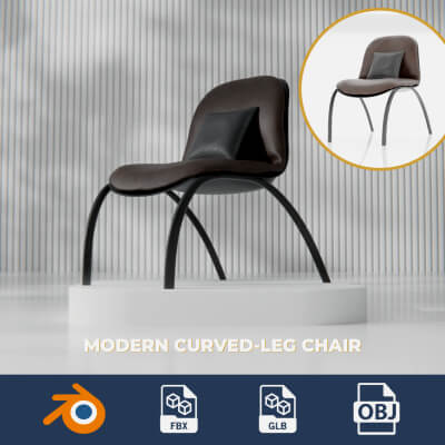 Modern Arc Lounge Chair