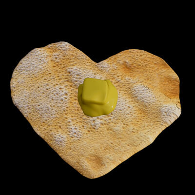 Heart Shaped Pancake Three