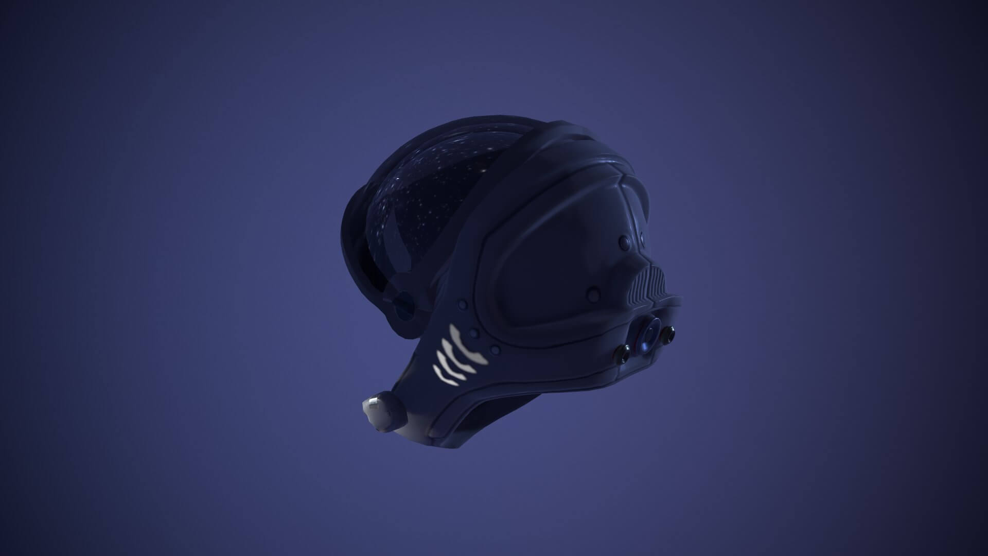 Space Helmet 3D Model