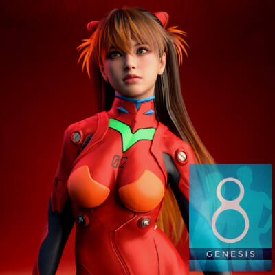 Red Asumi for G8F by zeppersda