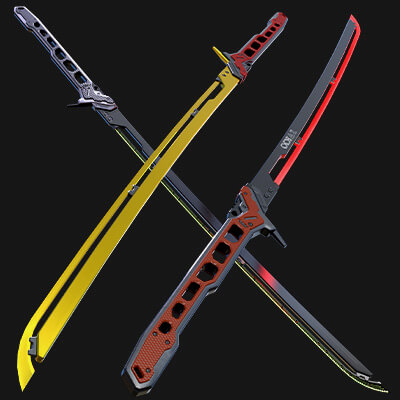 Cyberpunk 2077 Katana LV.4 by Zero_SF