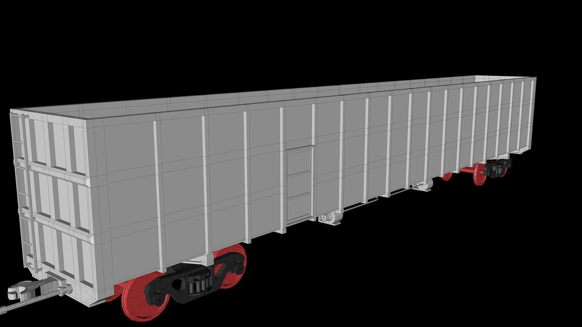 Game Ready Modality Animation Animated game-ready GondolacarV0L 3D Model by zhako