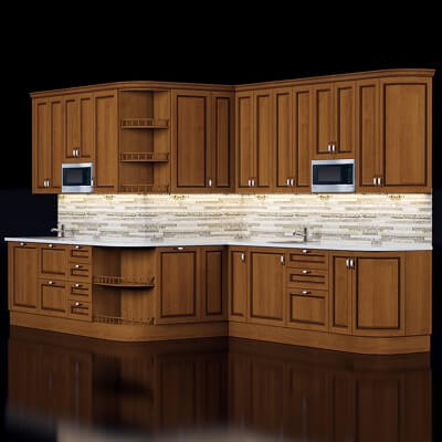 Classic Kitchen 2 - 3D Model by zifir3d
