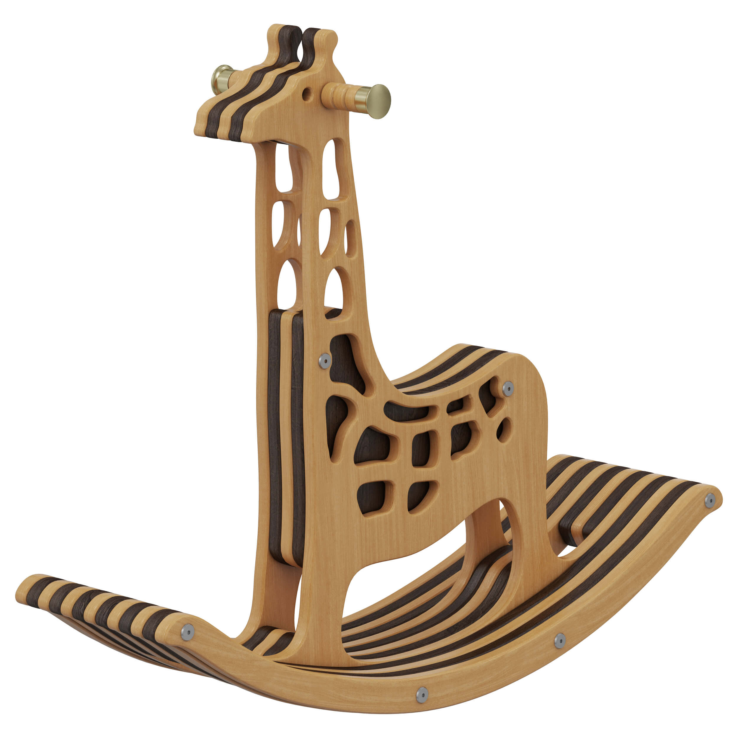 Home Concept Giraffe Rocking Chair - 3D Model by zifir3d