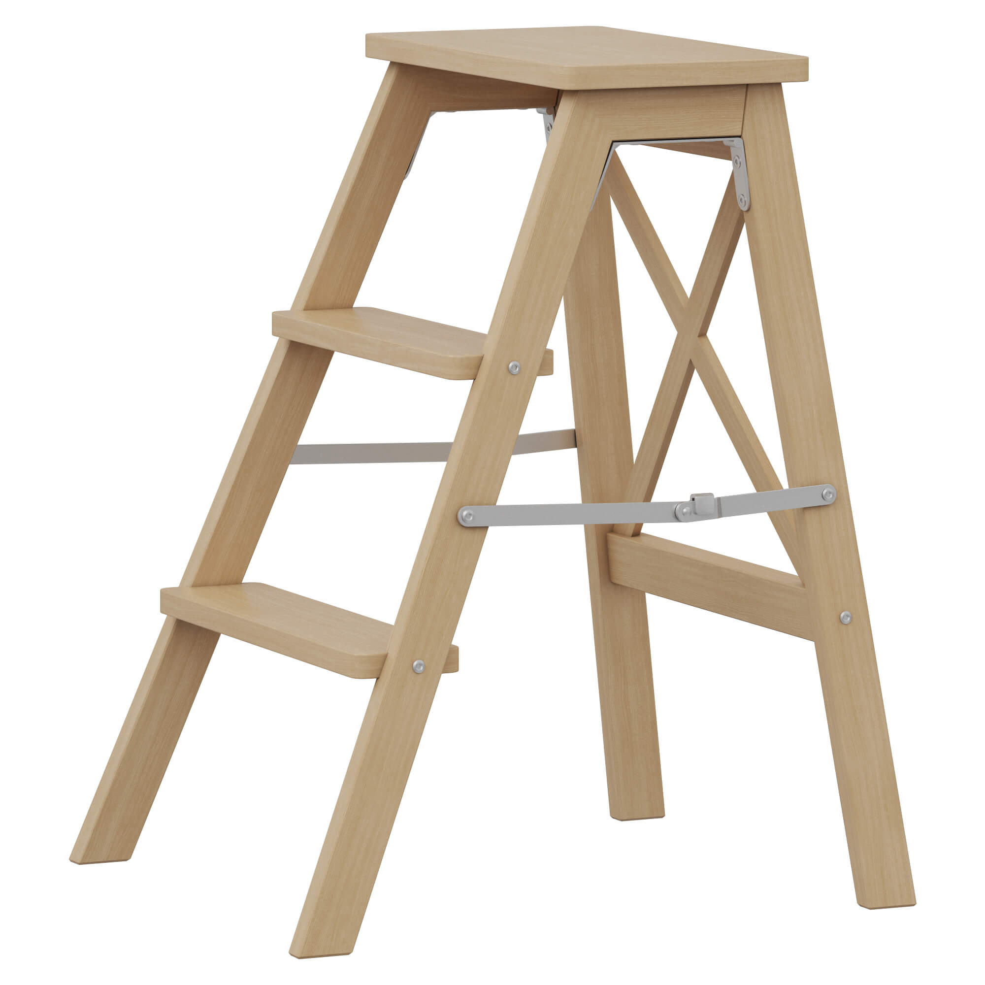 Ikea Bekvam Step Ladder 3D Model by zifir3d