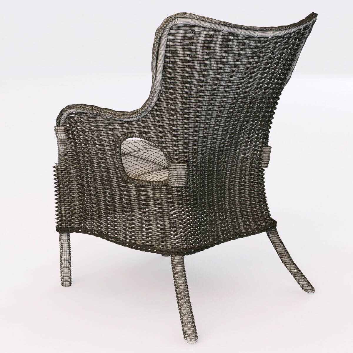 IKEA Byholma Marieberg Chair 3D Model by zifir3d