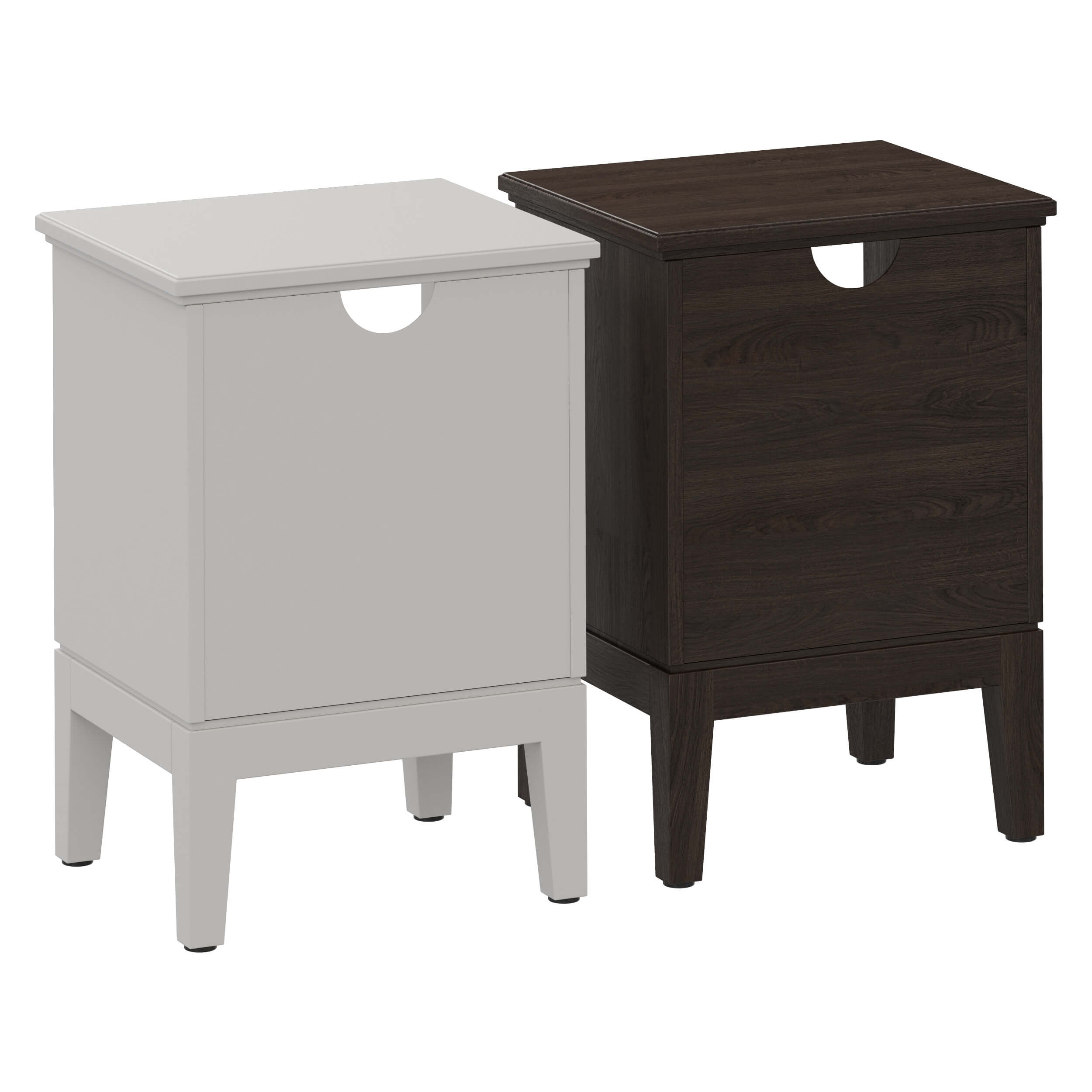 Ikea Idanas Nightstand 3D Model by zifir3d