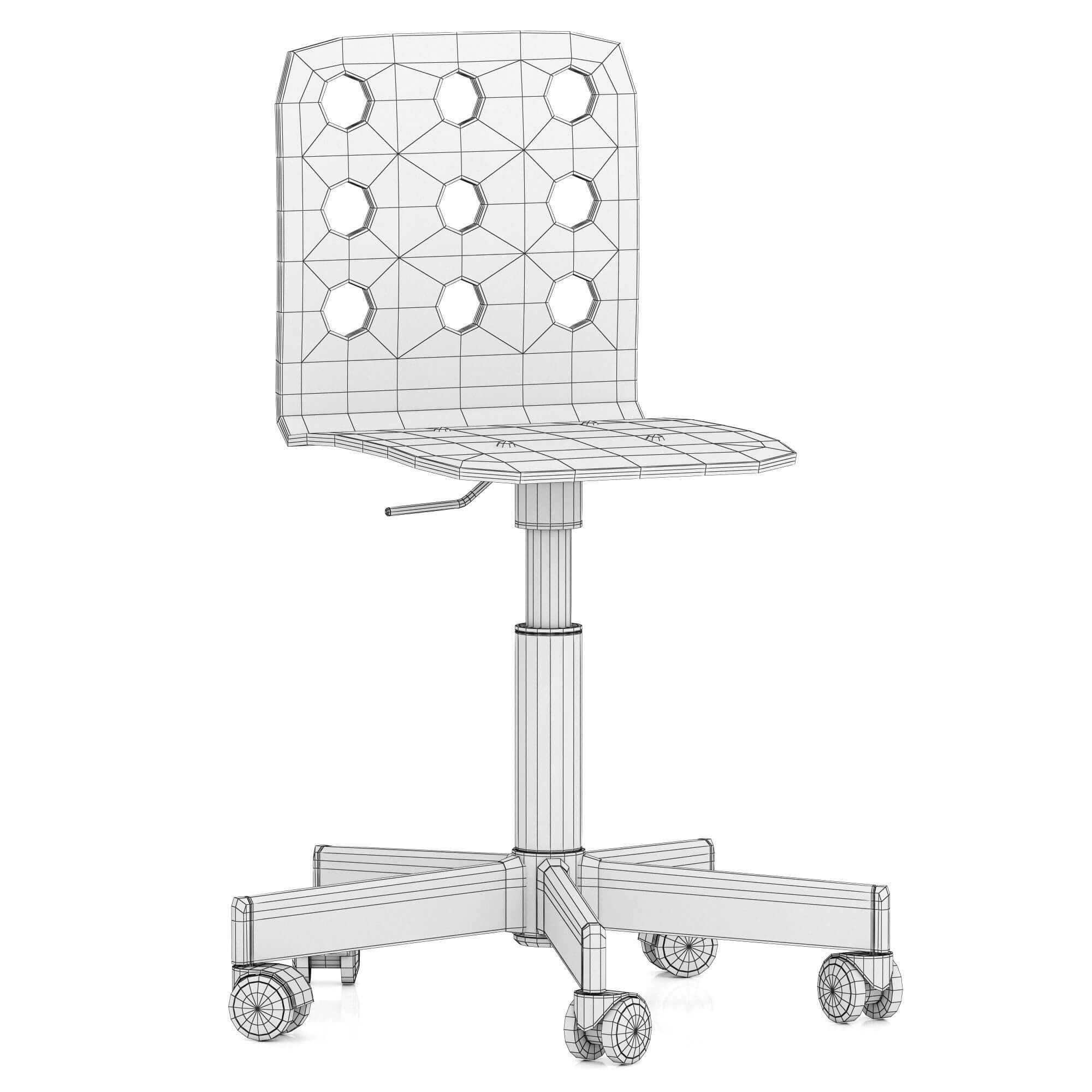 IKEA Jules Chair 3D Model by zifir3d