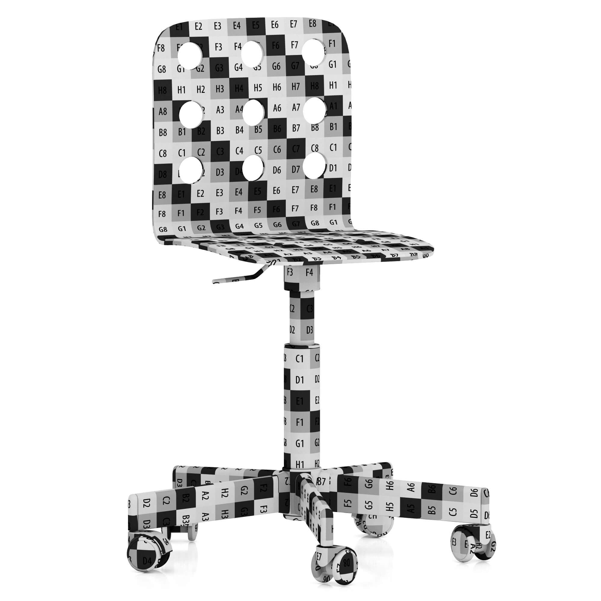 IKEA Jules Chair 3D Model by zifir3d