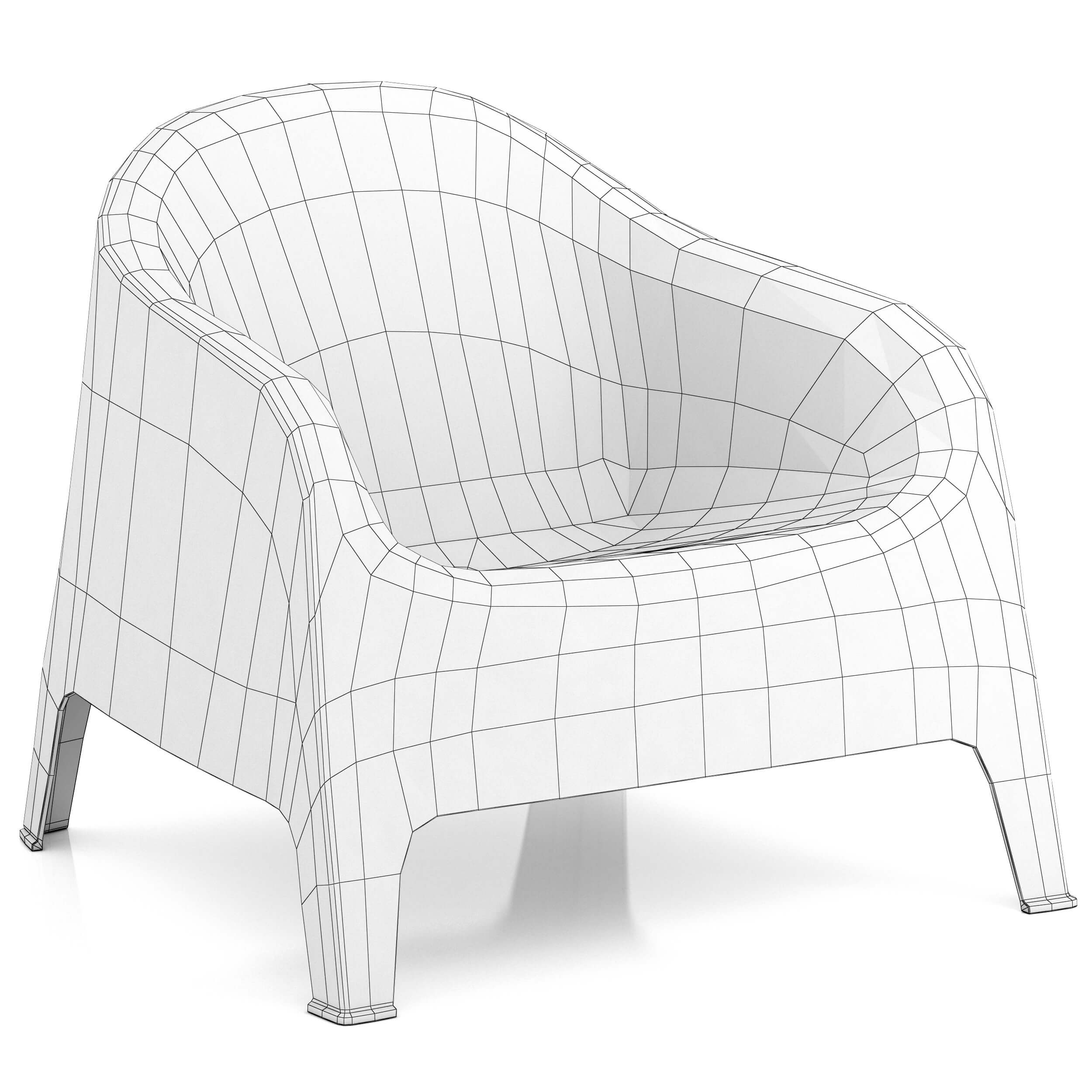 Ikea Skarpo Chair 3D Model by zifir3d