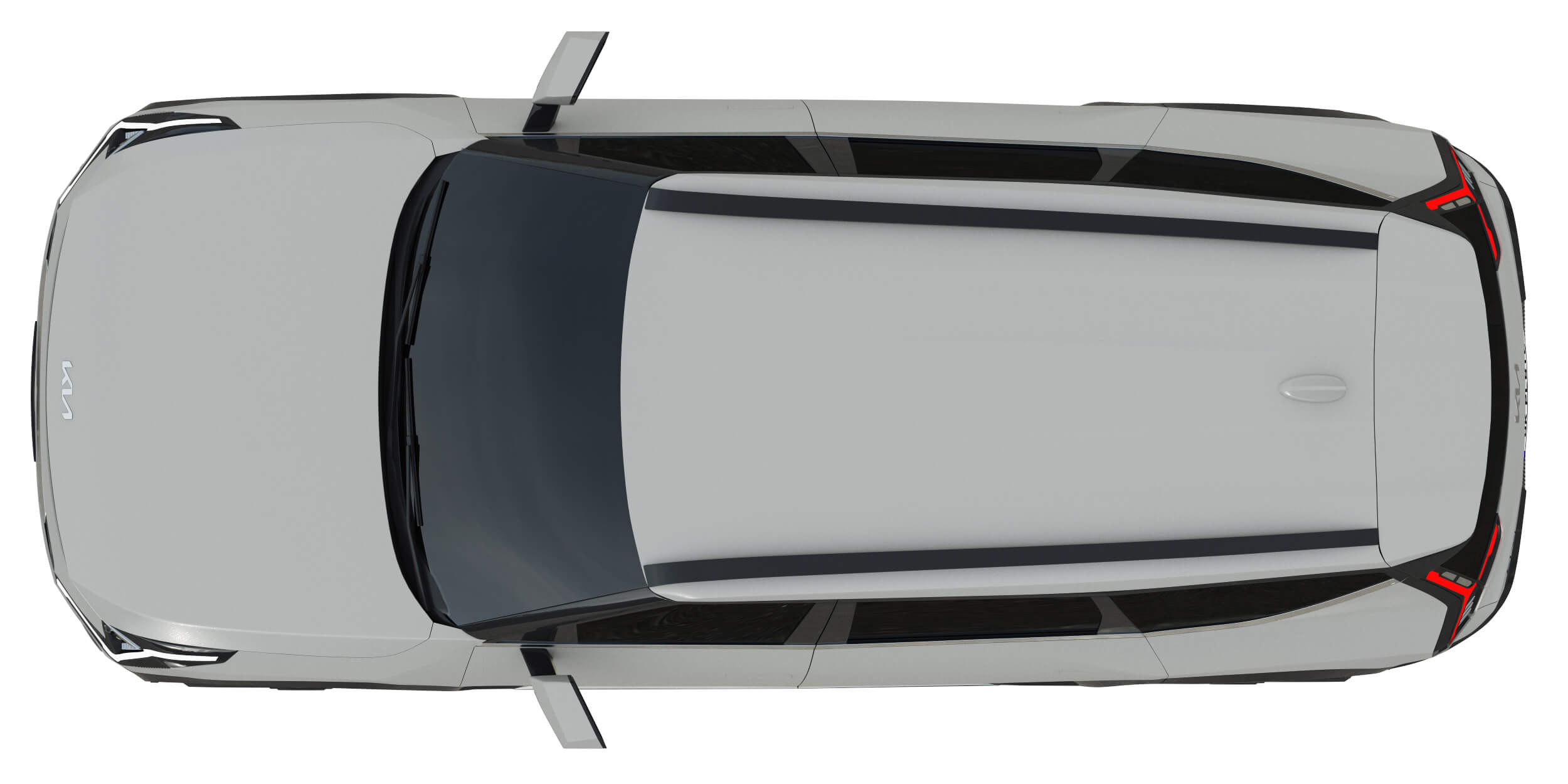 3D MAXpider KAGU Black - 1st/2nd/3rd Row | 2024 Kia EV9 7-Seater (L1KA08101509)