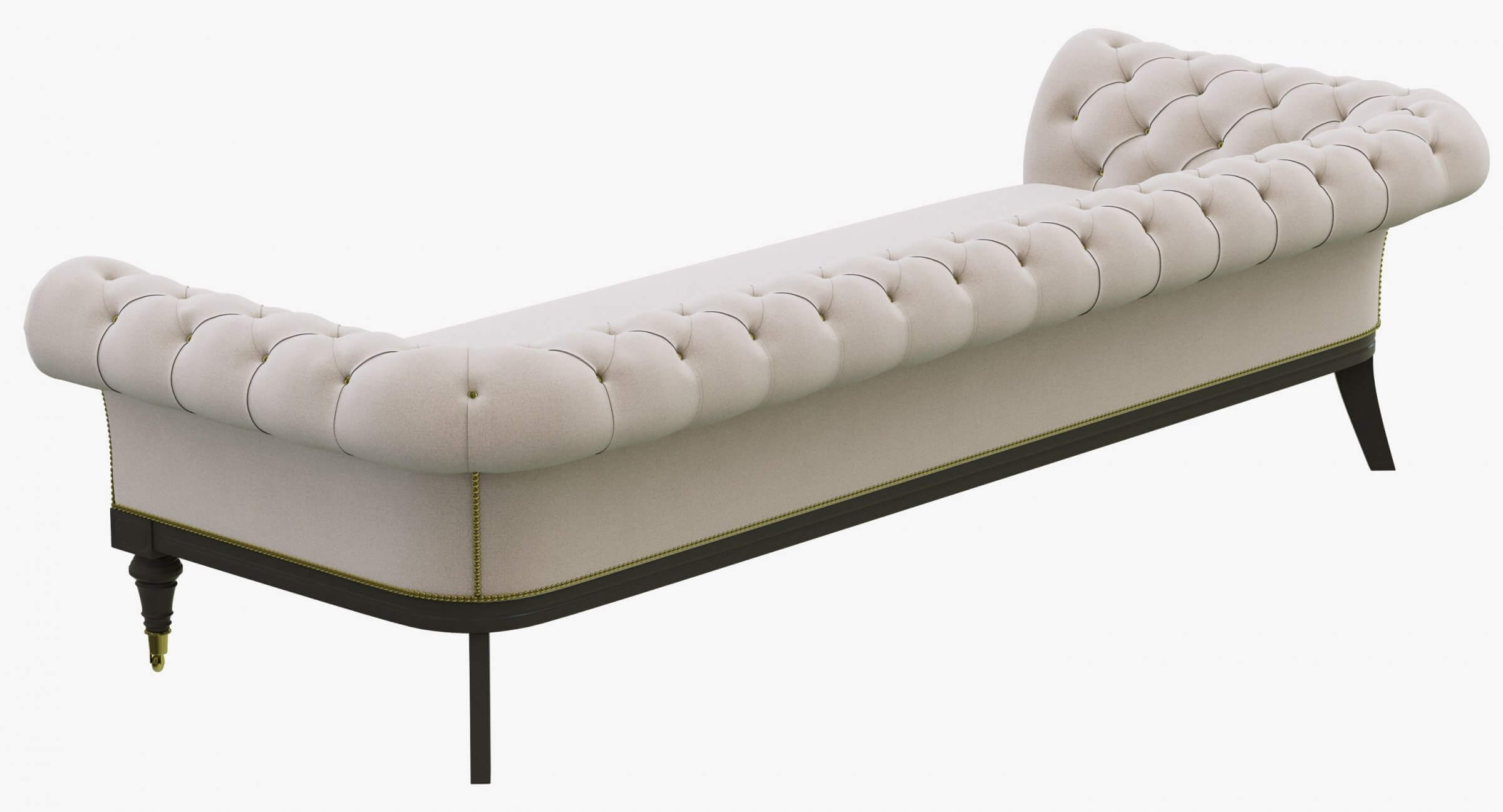 RH Islington Chesterfield Upholstered Sofa 3D Model by zifir3d