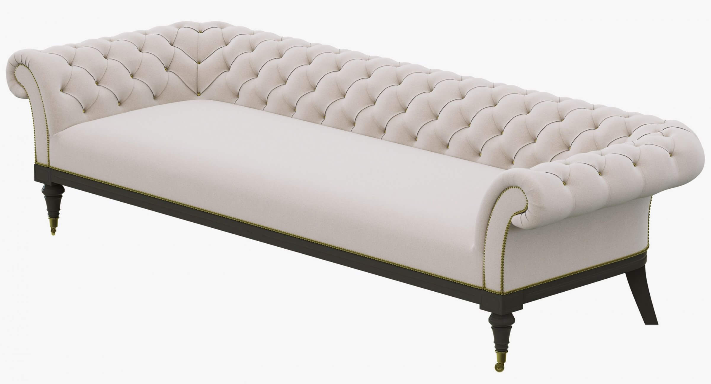 RH Islington Chesterfield Upholstered Sofa 3D Model by zifir3d