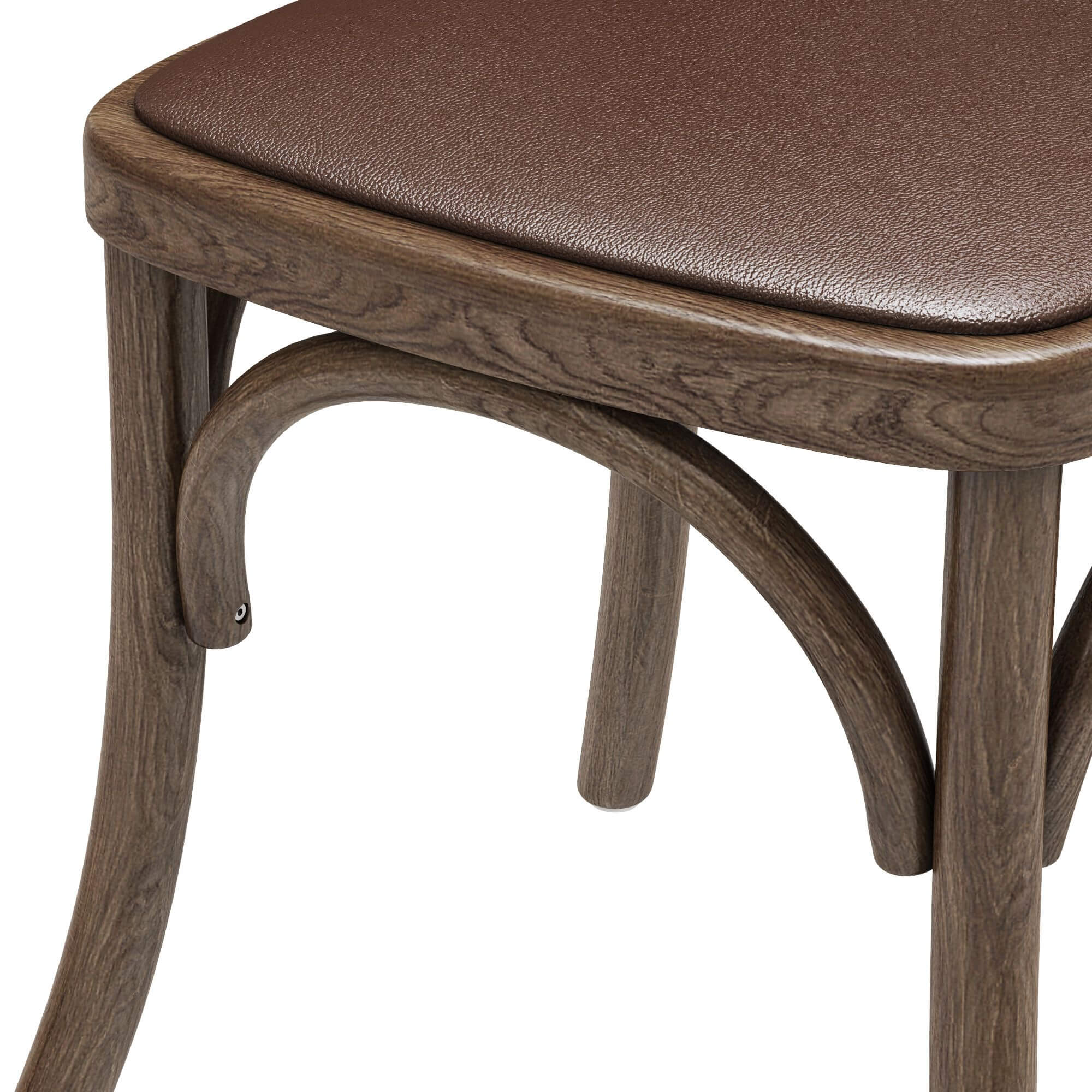 RH Madeleine Leather Side Chair 3D Model by zifir3d