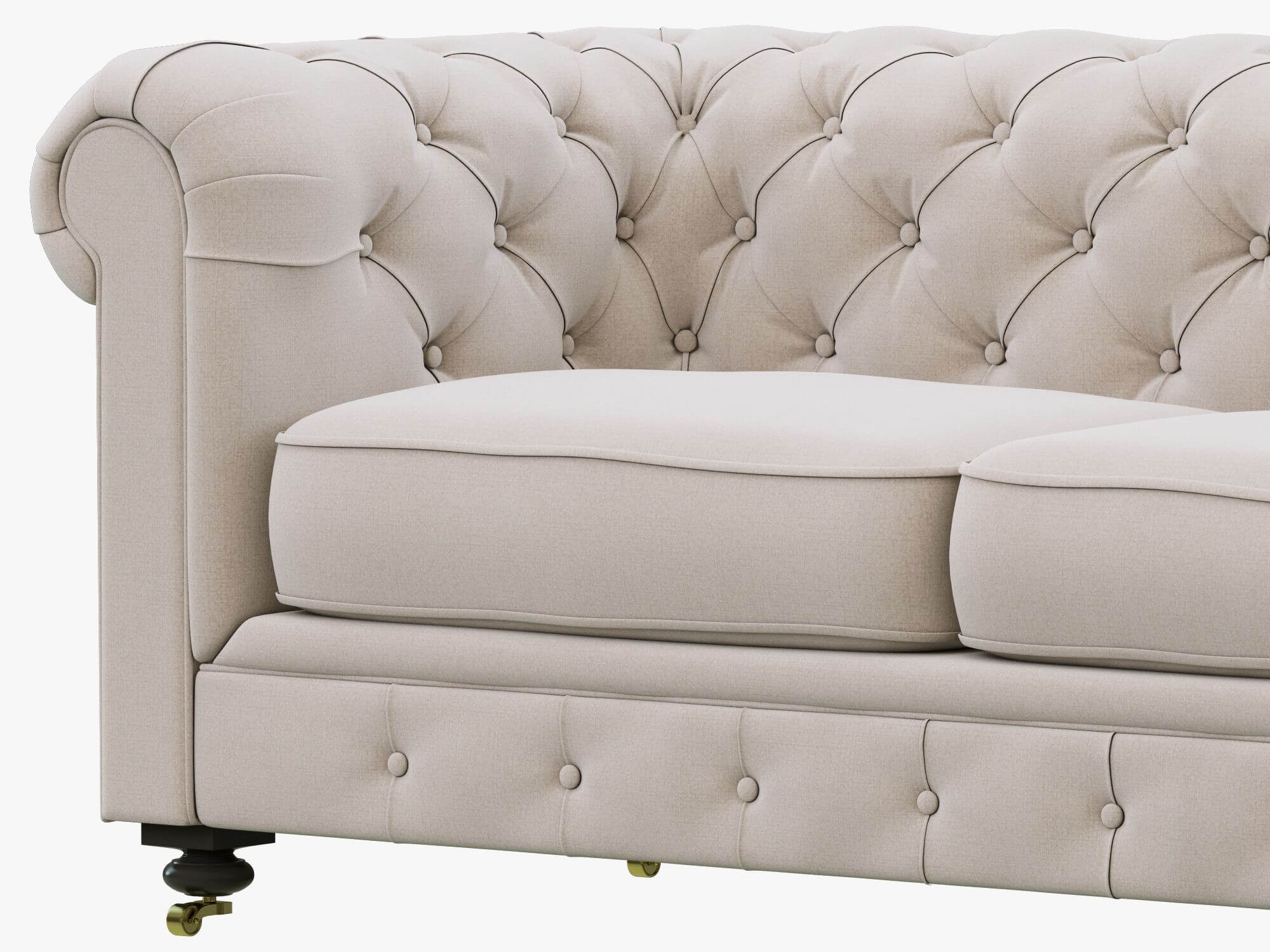 RH Petite Kensington Sofa 3D Model by zifir3d