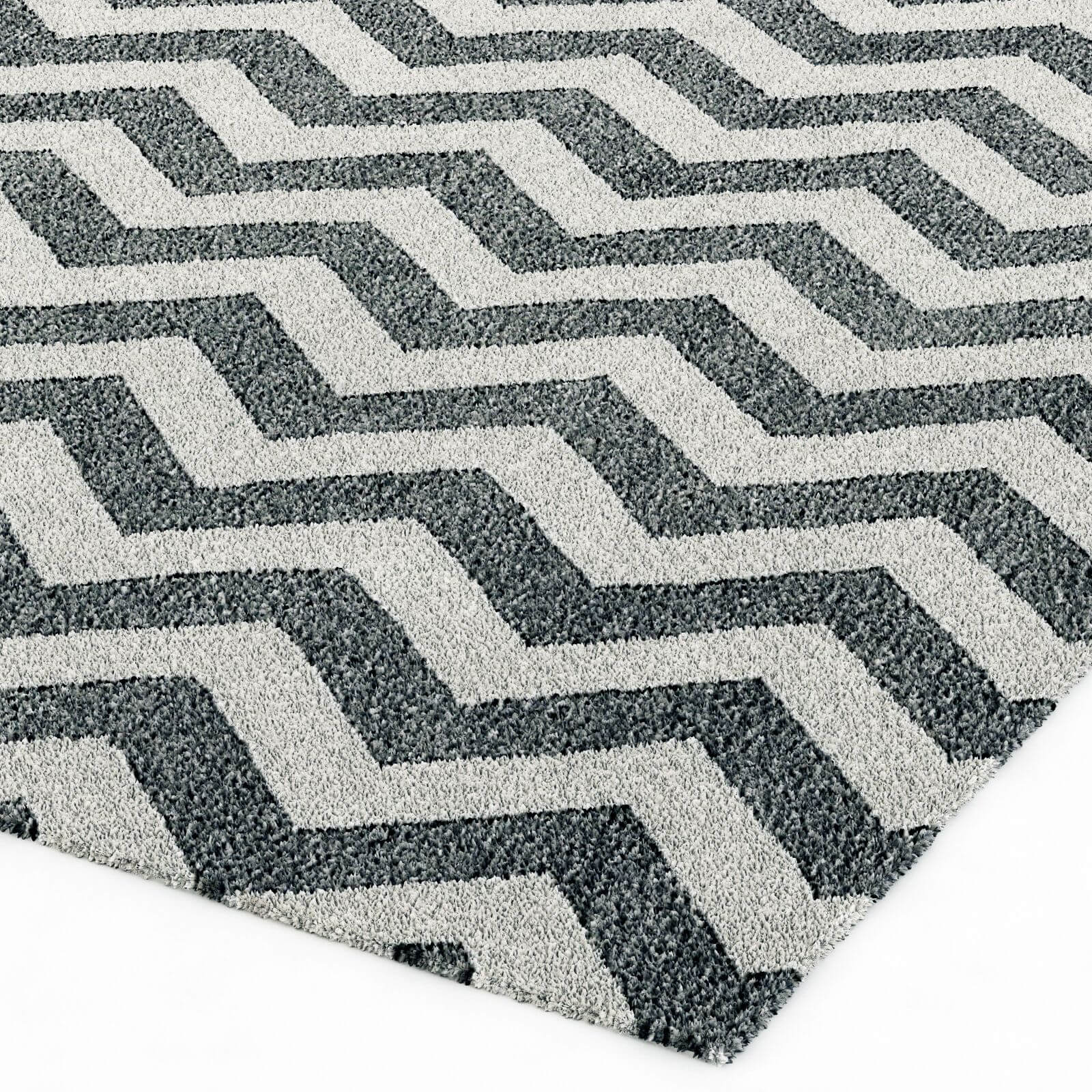 RH Pointe Flatweave Rug 3D Model by zifir3d