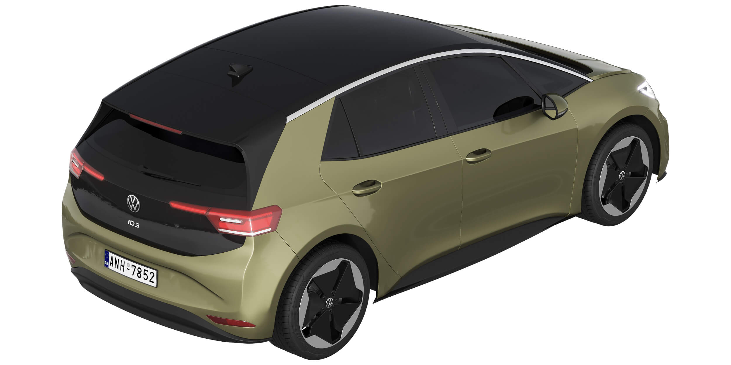  Volkswagen ID3 2024 - 3D Model by zifir3d Motiv 