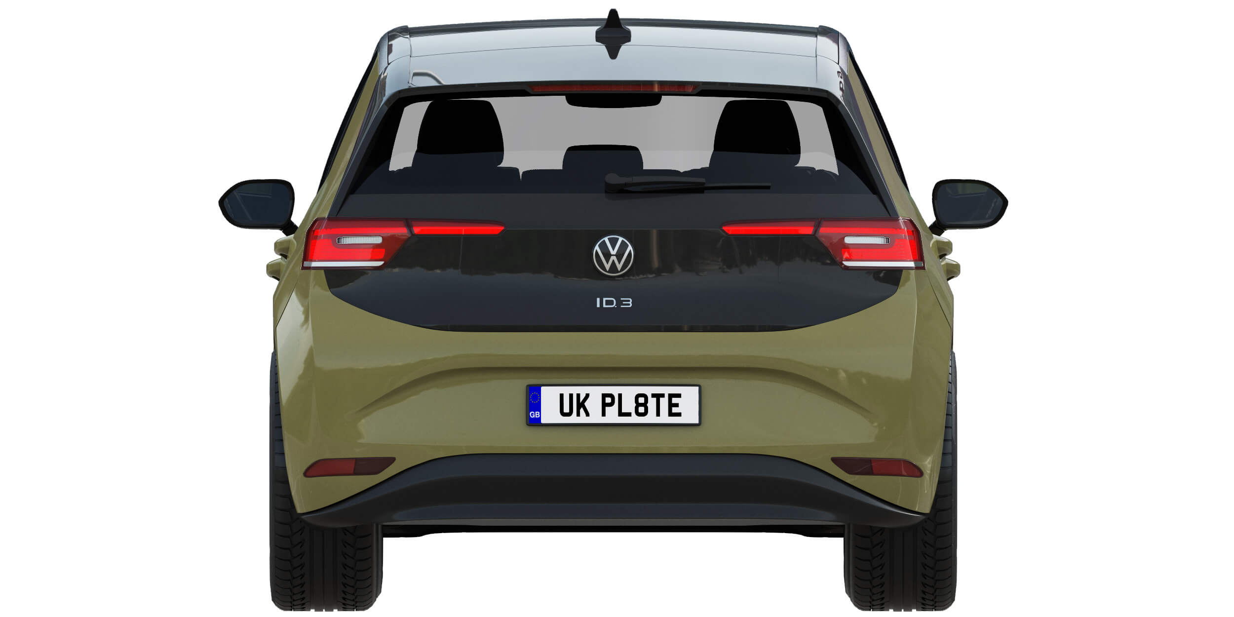  Volkswagen ID3 2024 - 3D Model by zifir3d Illustration 