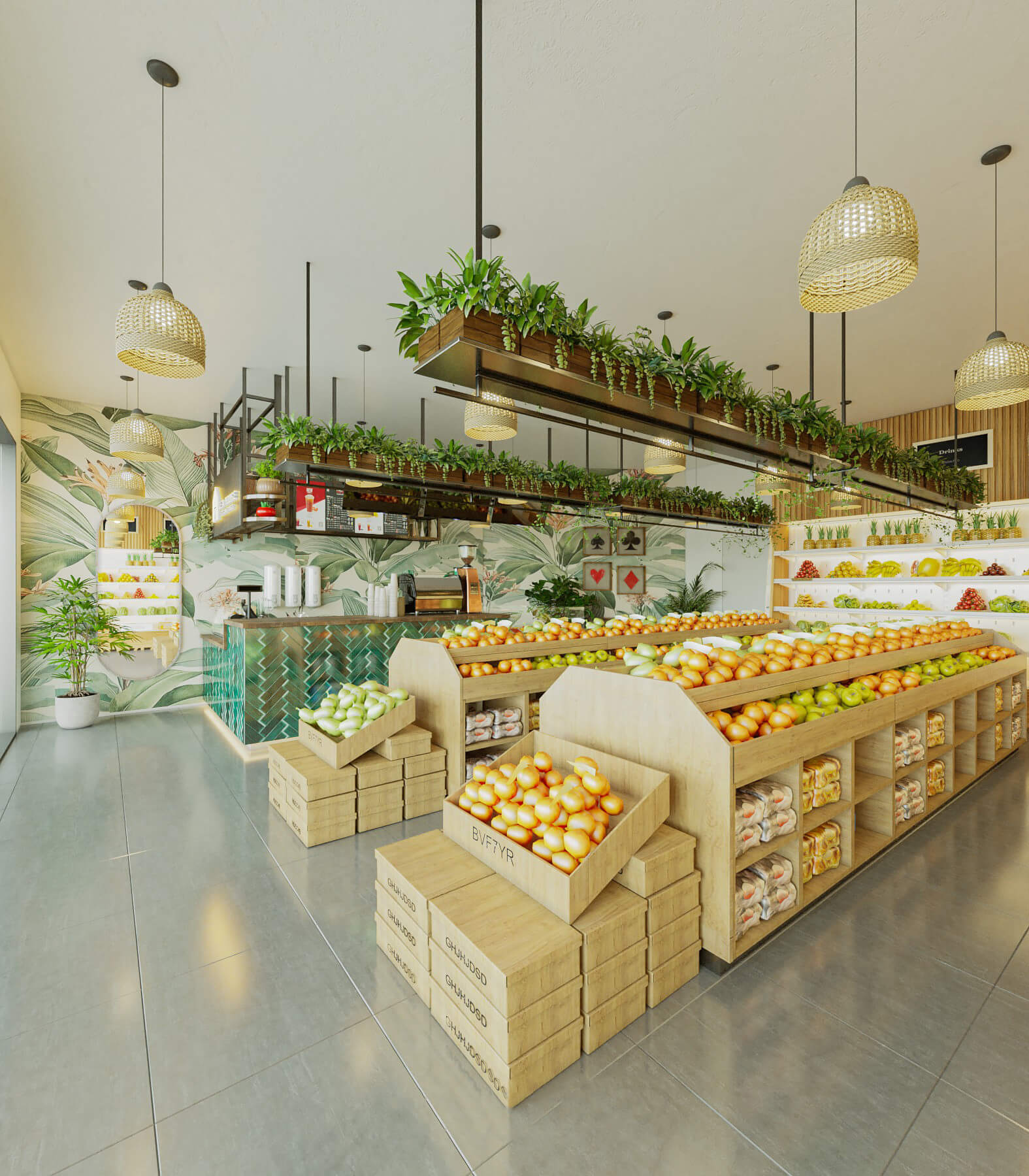 Fruit Shop 3D Model By Zjls9933