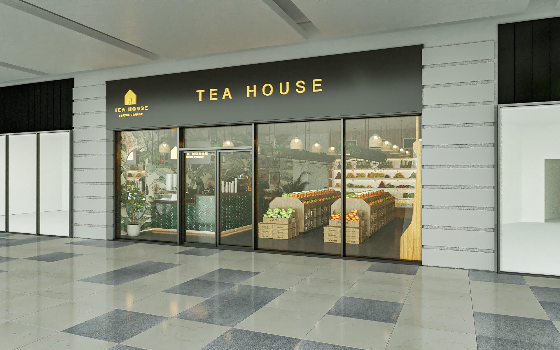 Fruit Shop 3D Model by zjls9933