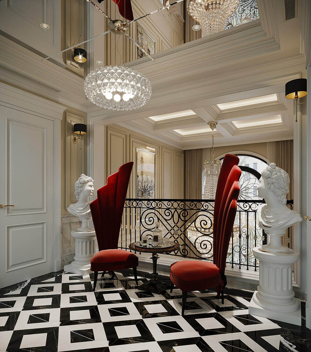 Villa Interior - 3D Model by zjls9933