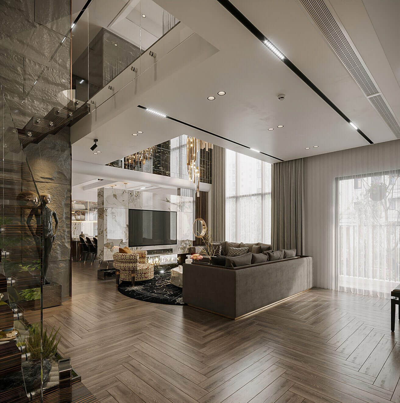 Interior Design of Villa - 3D Model by zjls9933