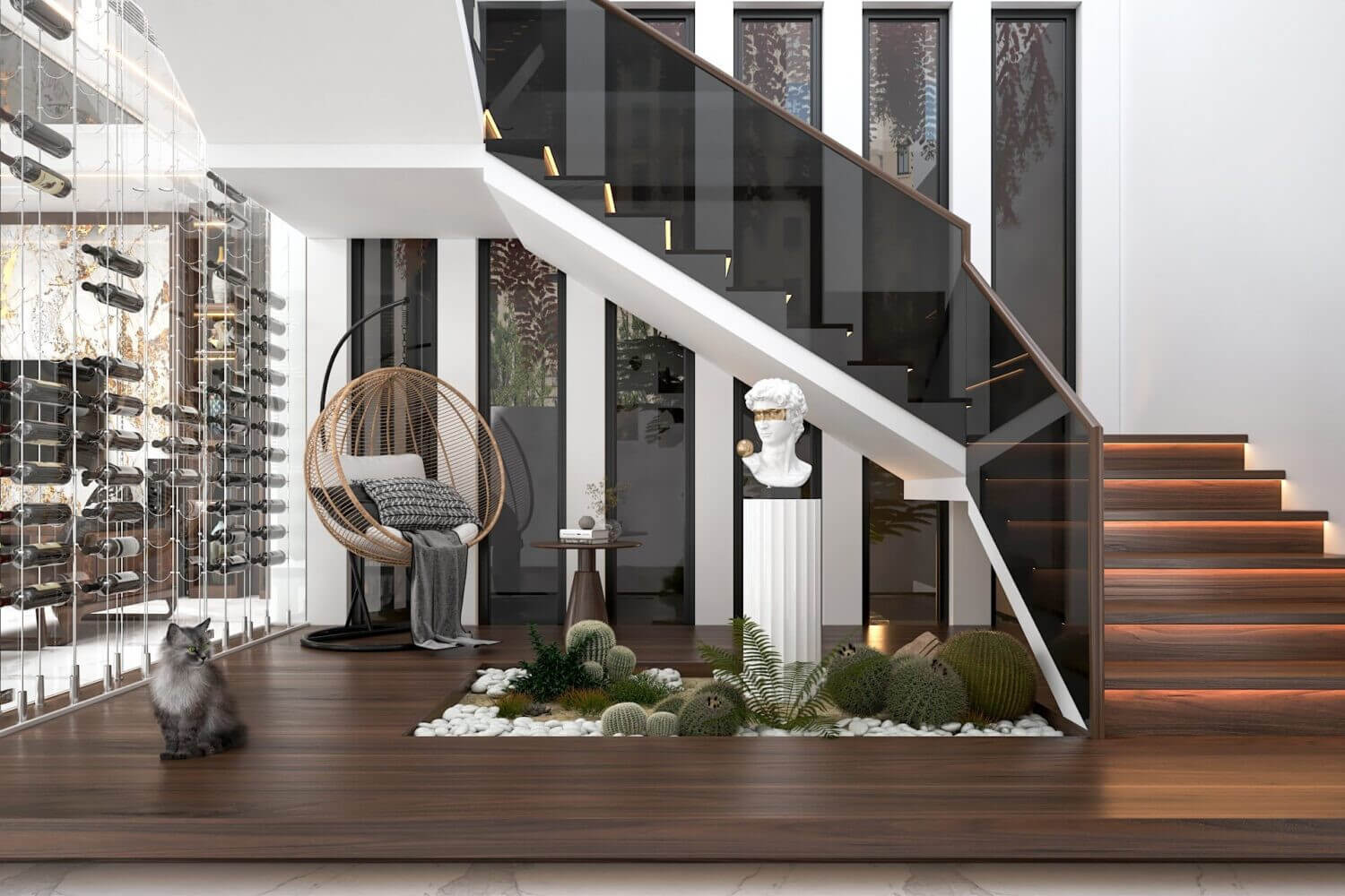 Villa Interior - 3D Model by zjls9933