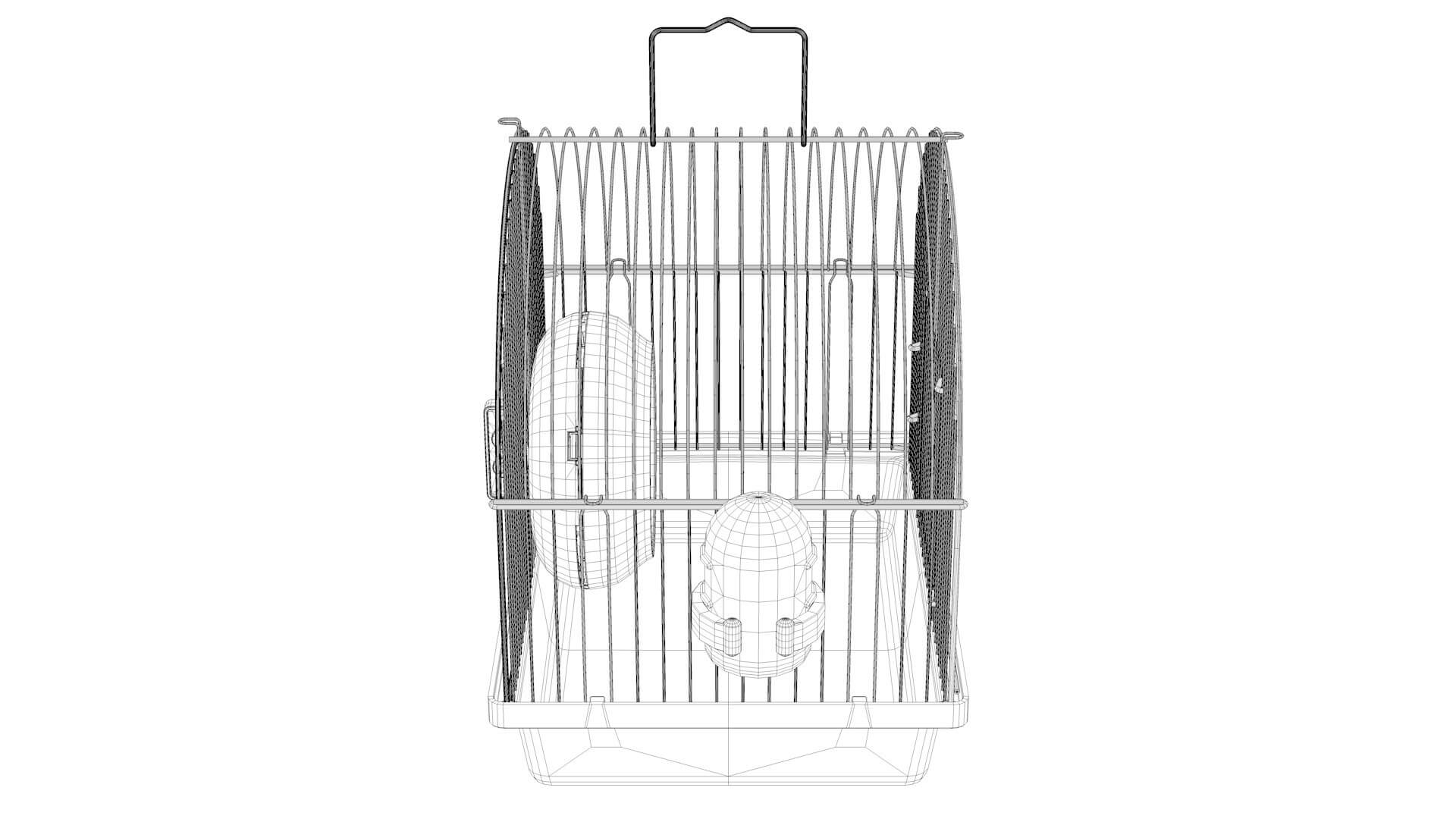 Animal Cage 1 3D Model by Zombieblack