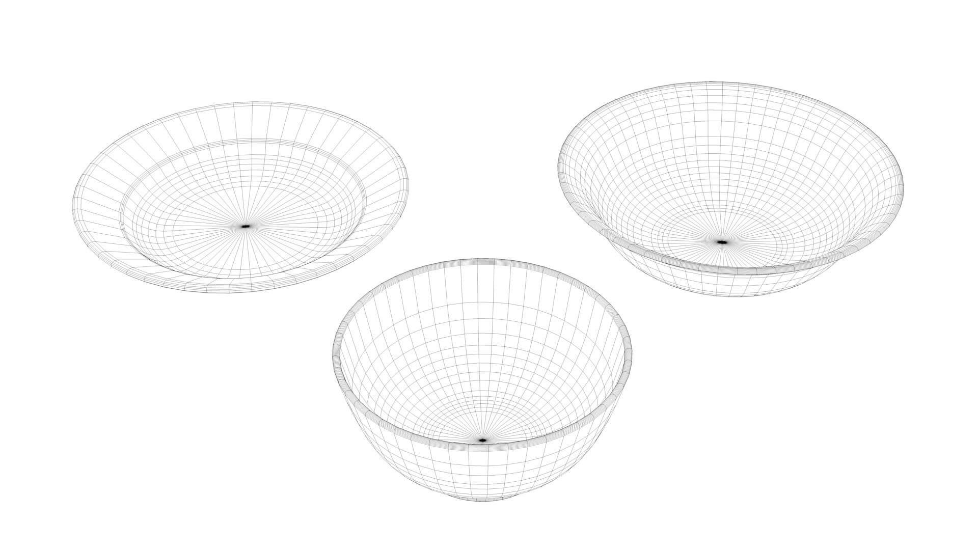 Tableware Collection 1 3D Model by Zombieblack