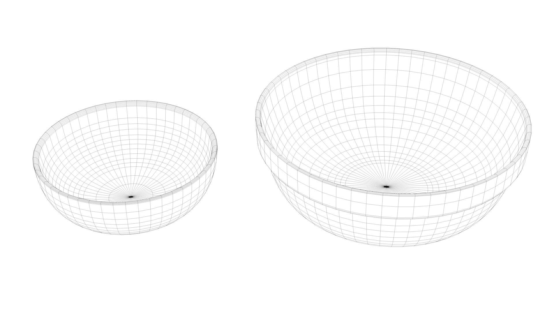 Tableware Collection 1 3D Model by Zombieblack