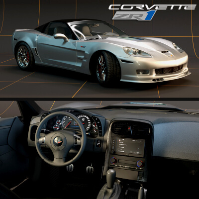 Corvette ZR1 for DAZ Studio by zoro_d