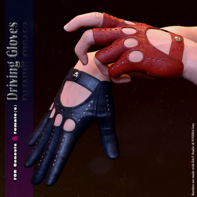 Driving Gloves_Genesis 8 Females by zoro_d