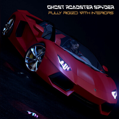 Ghost Roadster Spyder for Daz Studio by zoro_d