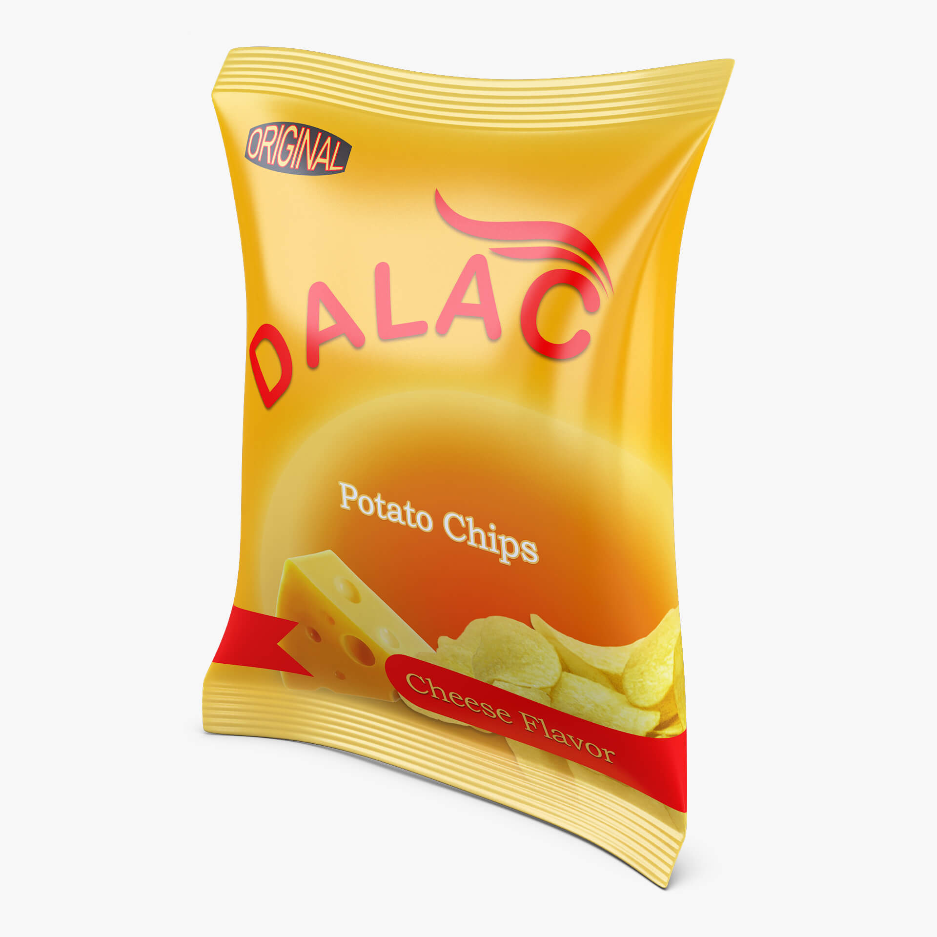 Chips Packaging Dalac Simple M 1 - 3D Model by Zurel