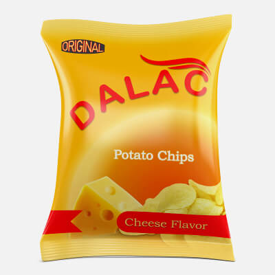 Chips Packaging Dalac Simple M 1 - 3D Model by Zurel