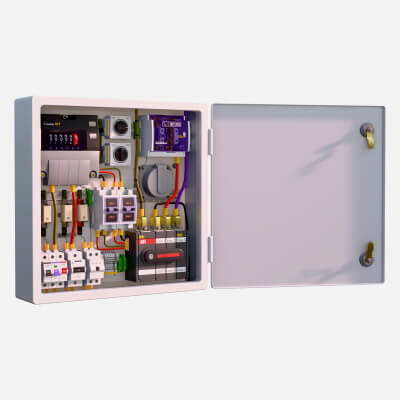 Electrical Power Distribution Box M1 - 3D Model by Zurel